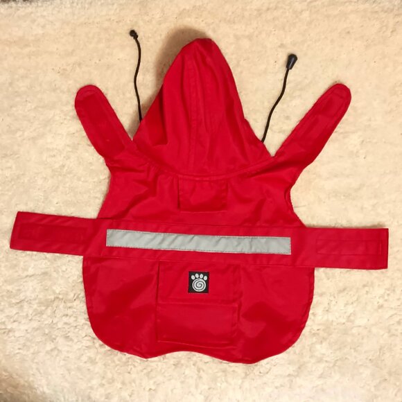 GUC ~ Pet Rageous Designs Waterproof Dog Rain Coat (Size: XS) - Picture 5 of 7